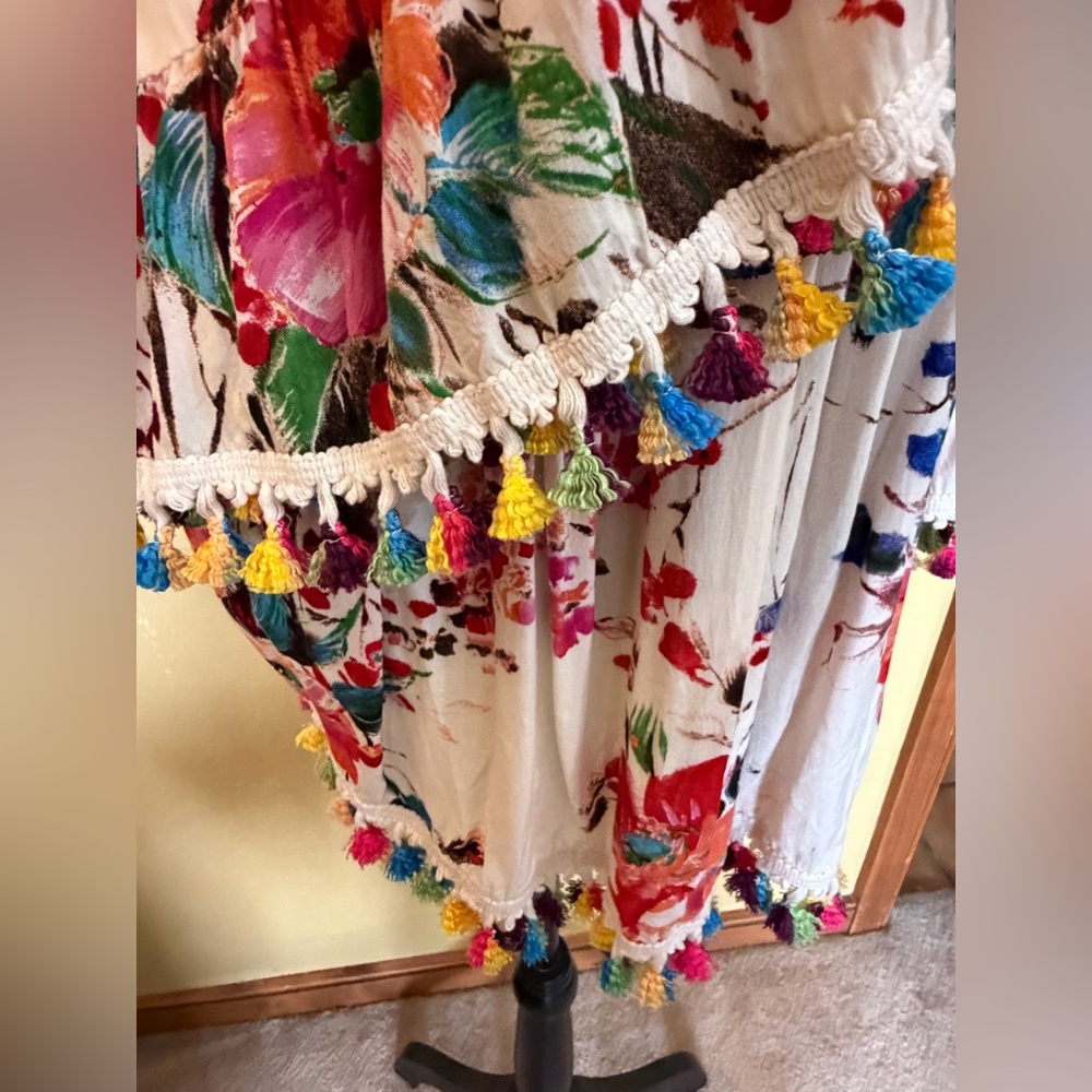 JODIFL Off-Shoulder Floral Blouse - Multicolor - Picture 4 of 10